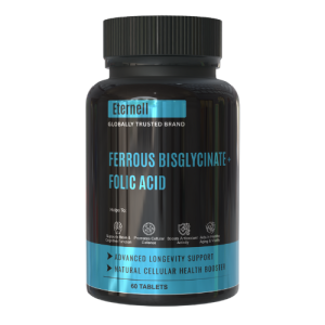 Ferrous bisglycinate + Folic acid -60 Tabs